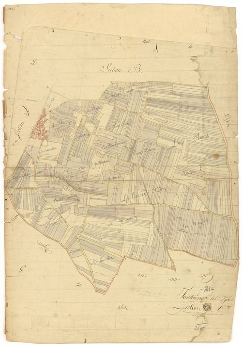 Fontaine-lès-Dijon - Section C - 3 P PLAN 286/4
