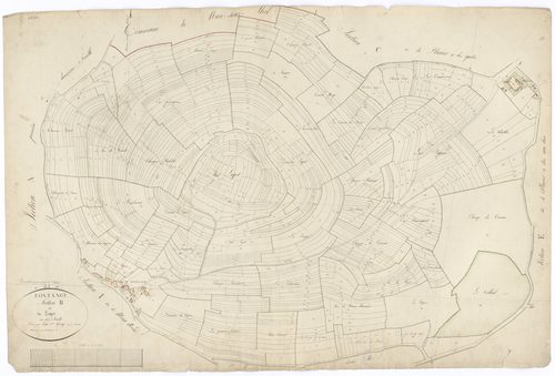 Fontangy - Section B - 3 P PLAN 288/4