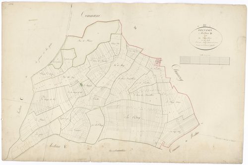 Fontangy - Section D - 3 P PLAN 288/6