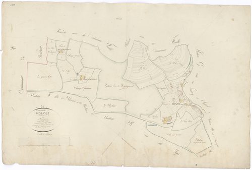 Fontangy - Section F1 - 3 P PLAN 288/8