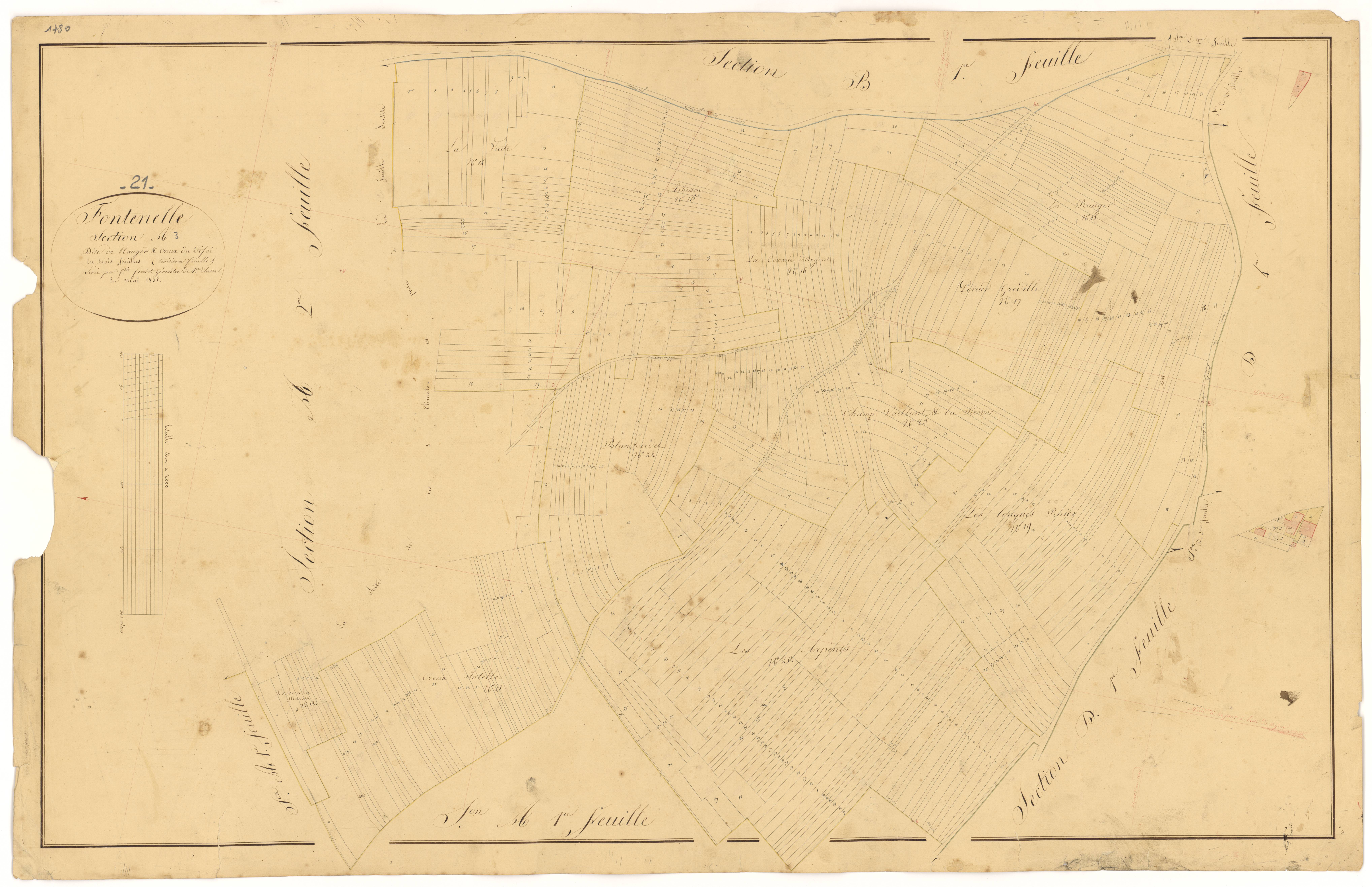 Fontenelle - Section A3 - 3 P PLAN 289/5
