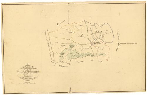 Fontenelle - Tableau d'assemblage - 3 P PLAN 289/1