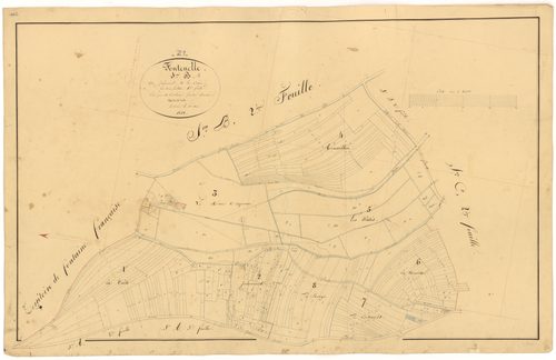 Fontenelle - Section B1 - 3 P PLAN 289/7