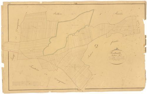 Fontenelle - Section D2 - 3 P PLAN 289/14