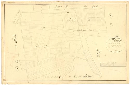 Fontenelle - Section D3 - 3 P PLAN 289/15