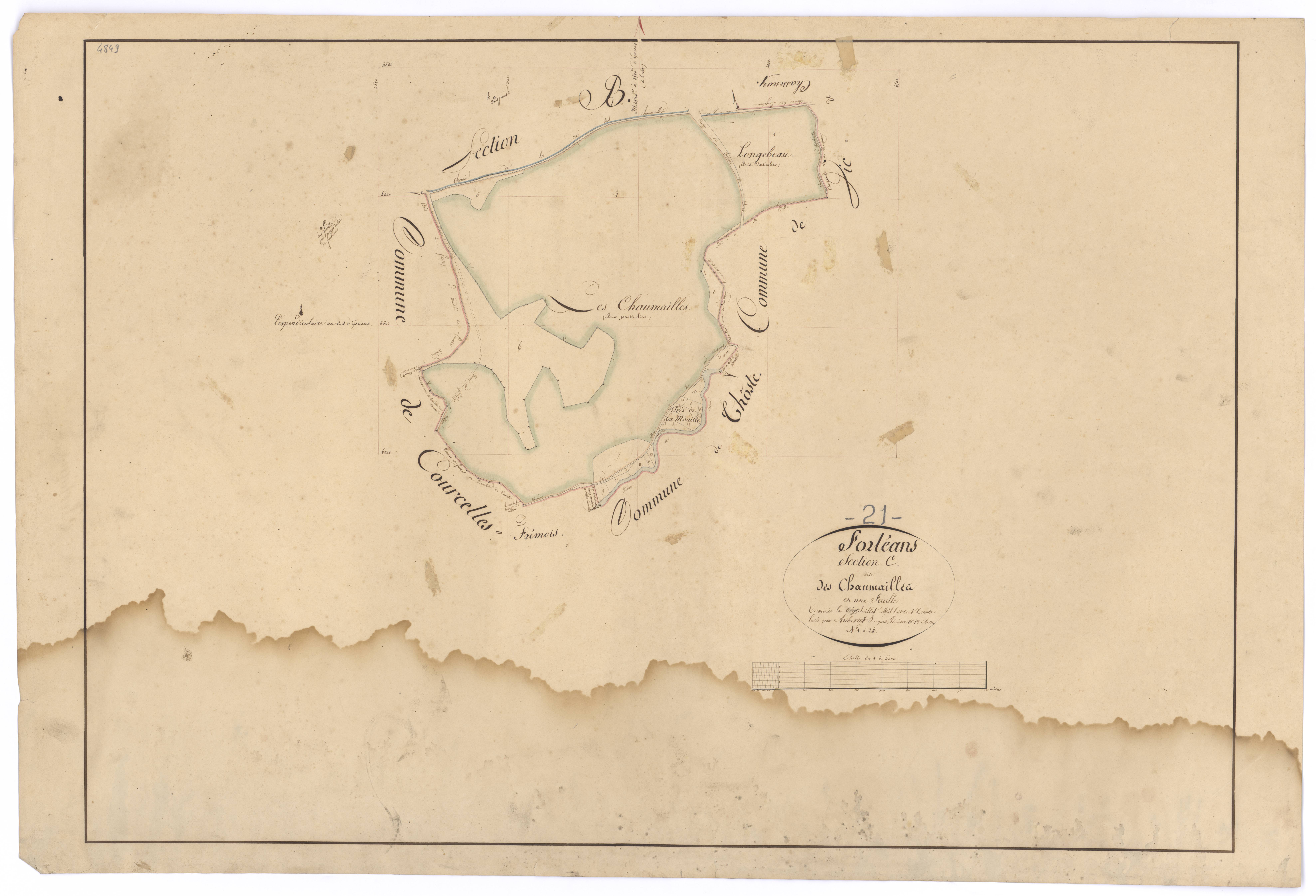 Forléans - Section C - 3 P PLAN 290/6