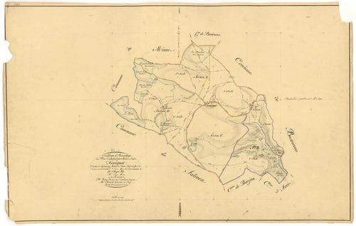 Fraignot-et-Vesvrotte - Tableau d'assemblage - 3 P PLAN 291/1