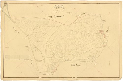 Fraignot-et-Vesvrotte - Section A2 - 3 P PLAN 291/3