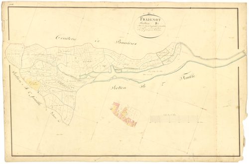 Fraignot-et-Vesvrotte - Section B1 - 3 P PLAN 291/4