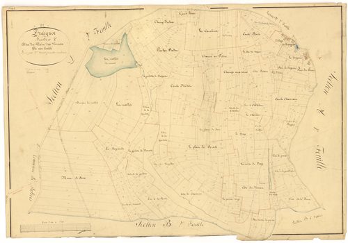 Fraignot-et-Vesvrotte - Section C - 3 P PLAN 291/6