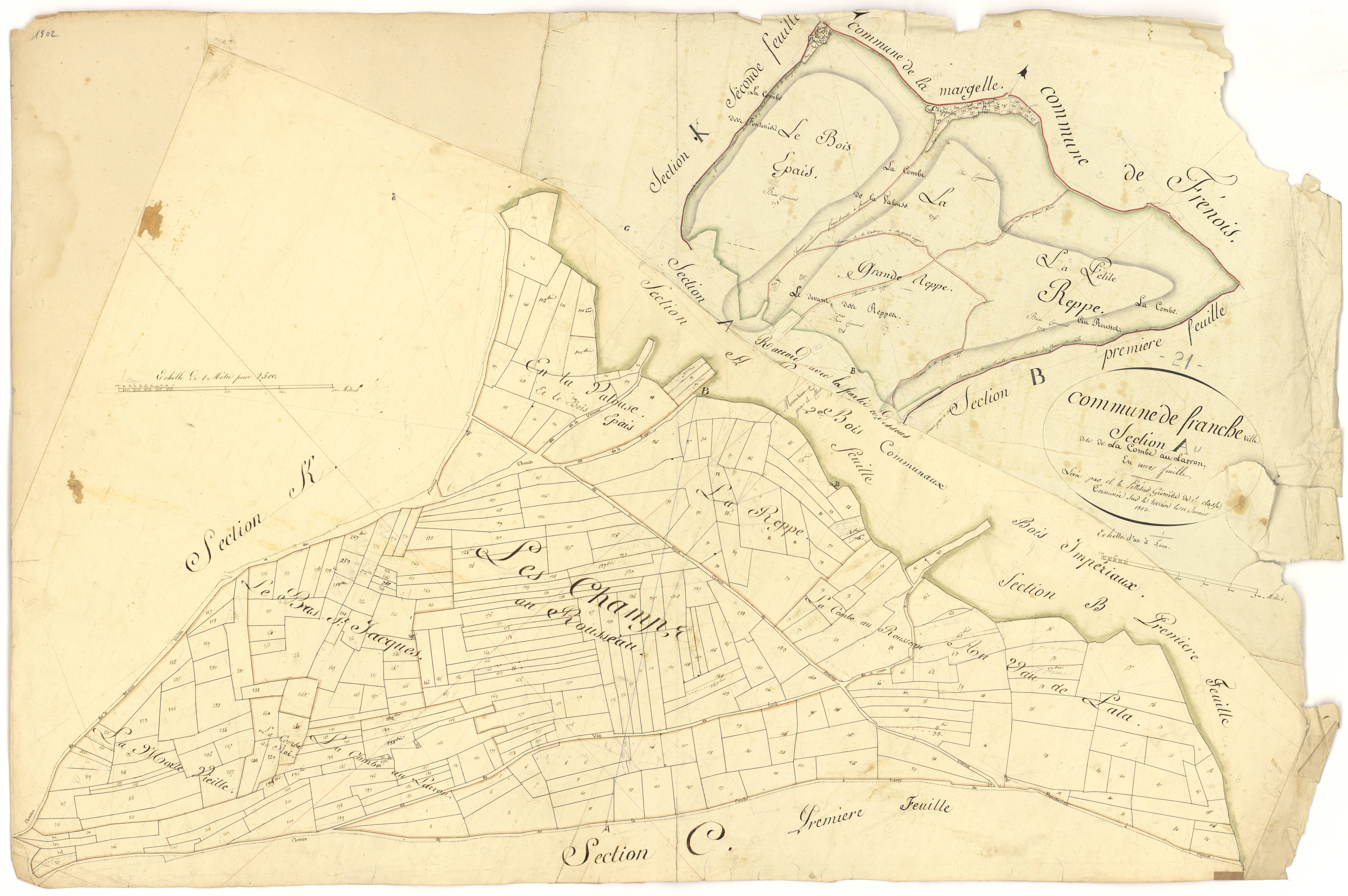 Francheville - Section A - 3 P PLAN 292/2