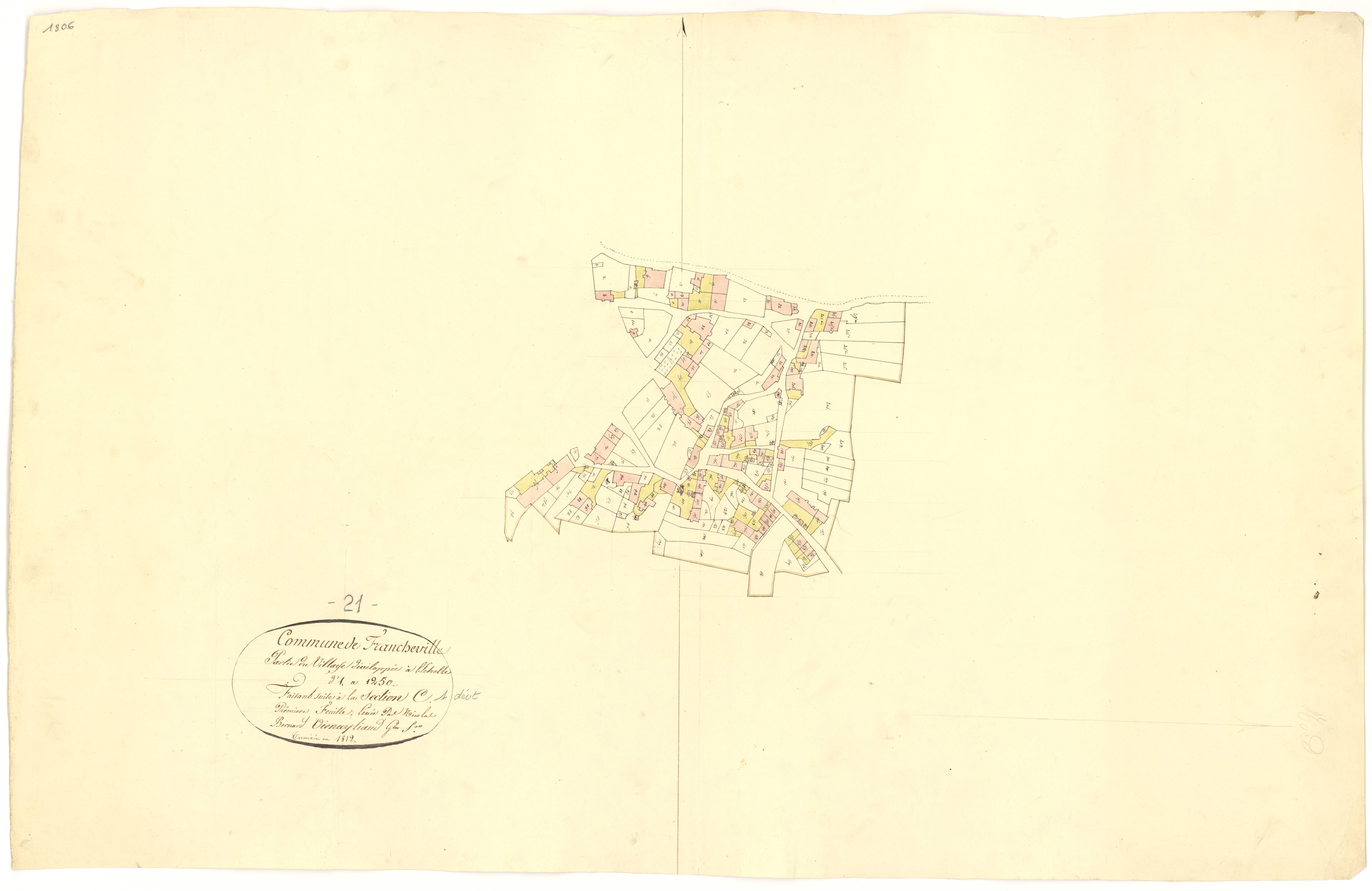 Francheville - Section C1 - 3 P PLAN 292/6