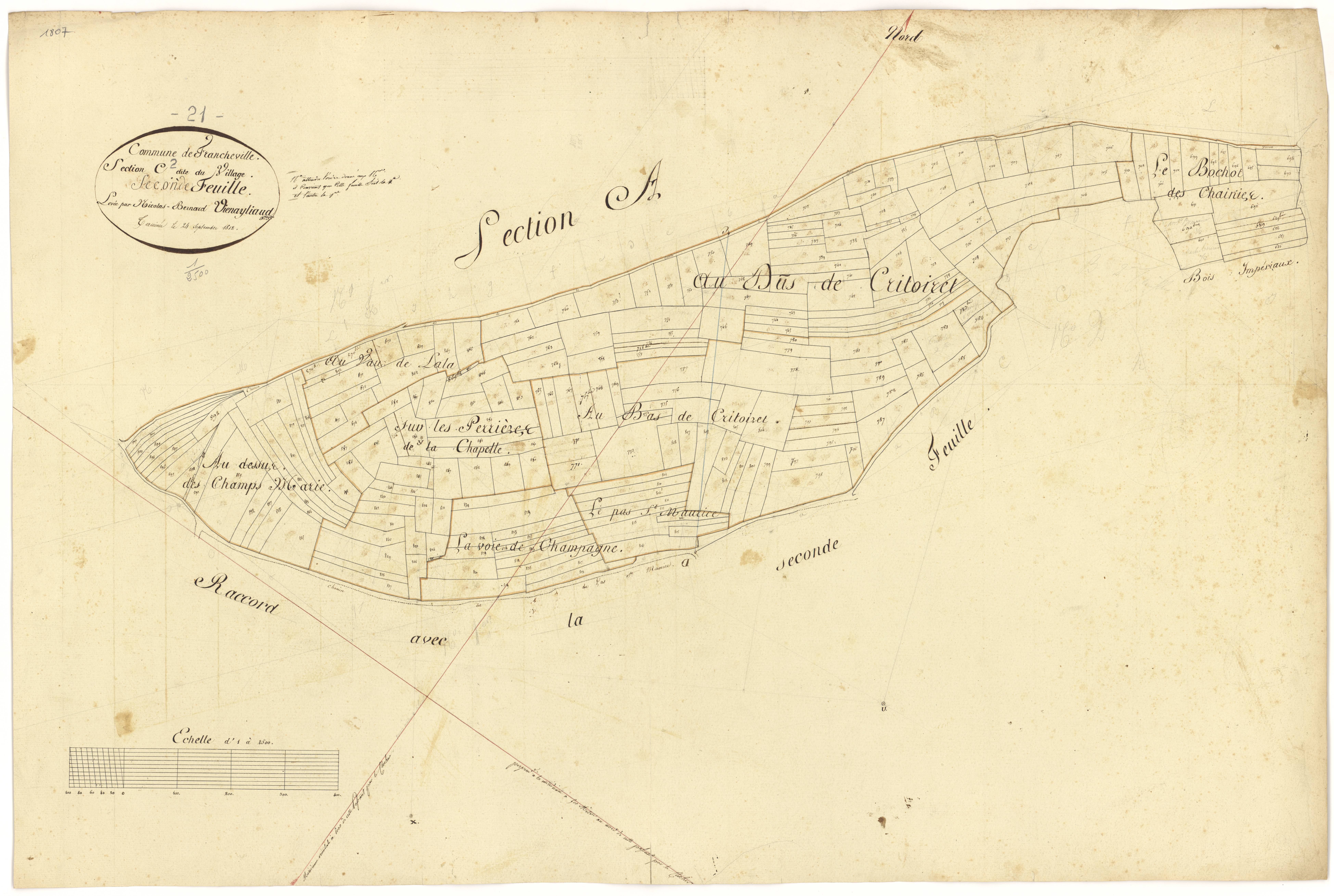 Francheville - Section C2 - 3 P PLAN 292/7