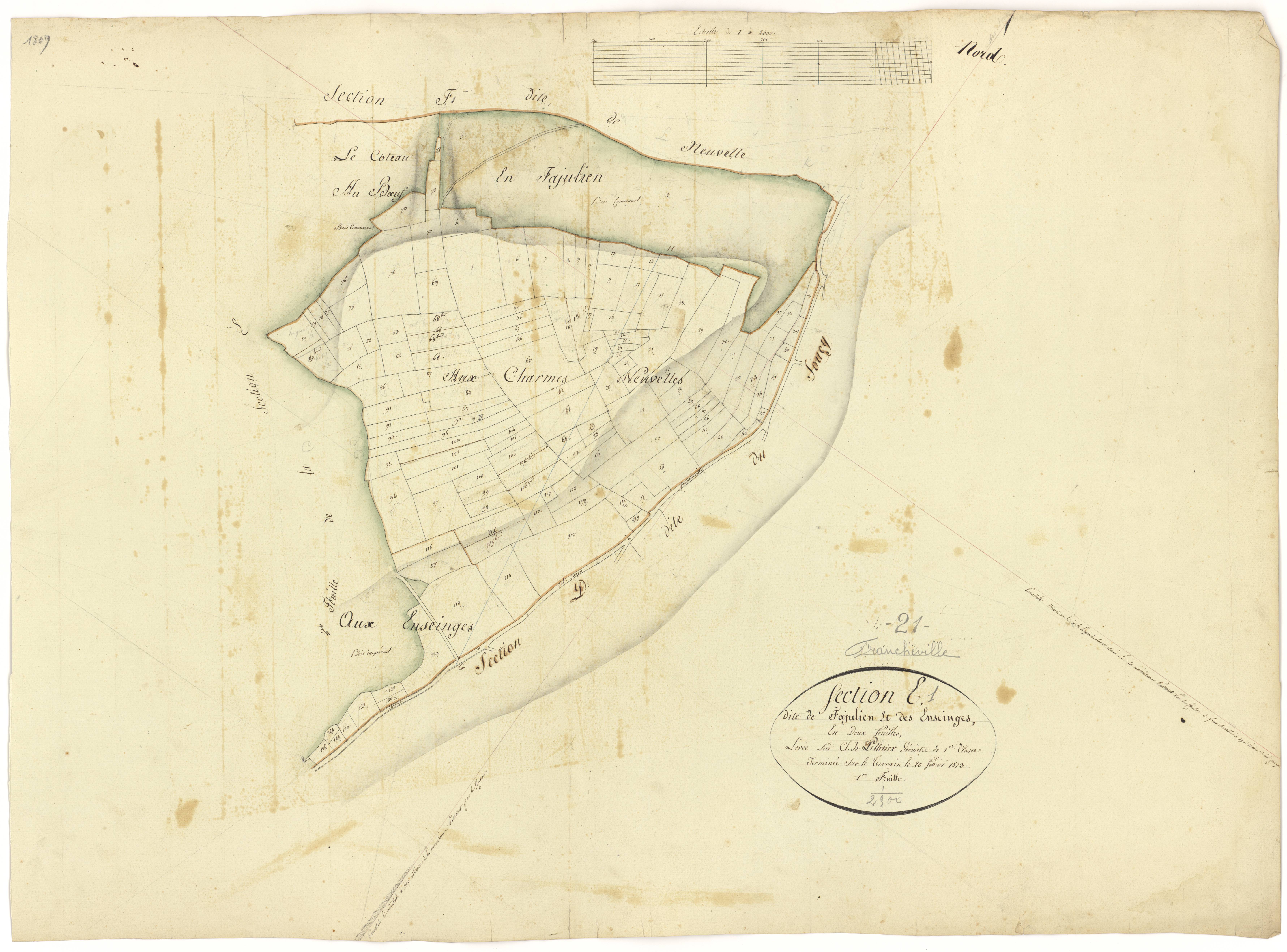 Francheville - Section E1 - 3 P PLAN 292/9
