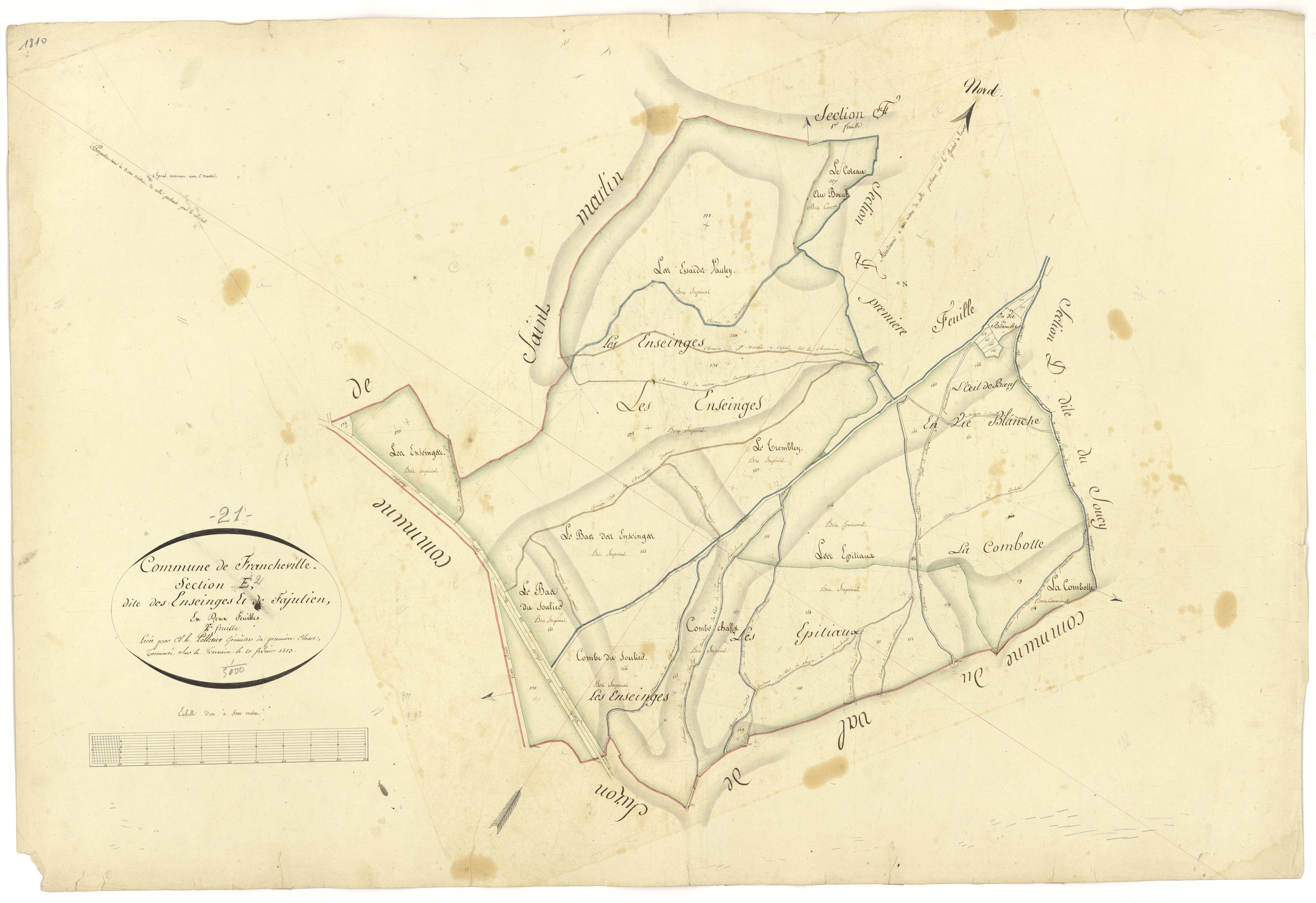 Francheville - Section E2 - 3 P PLAN 292/10