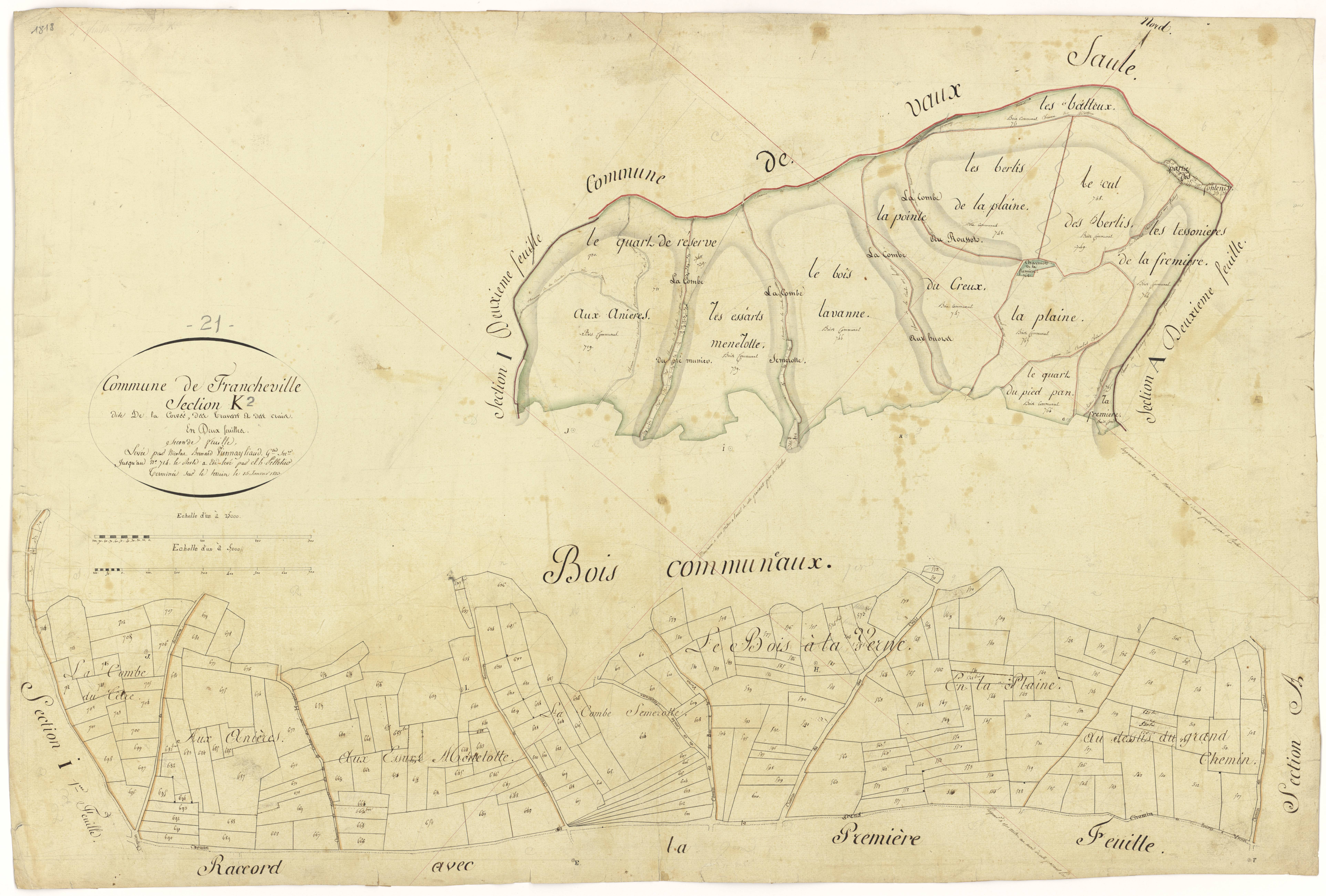 Francheville - Section K2 - 3 P PLAN 292/18