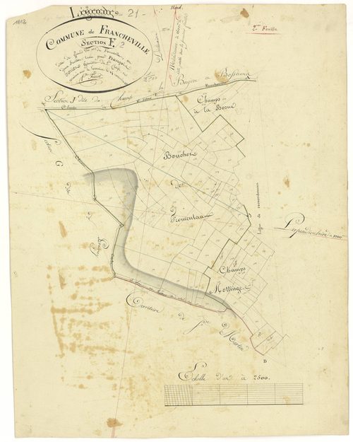 Francheville - Section F2 - 3 P PLAN 292/12