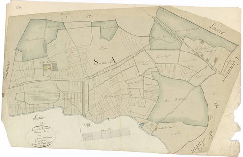Franxault - Section A - 3 P PLAN 293/2