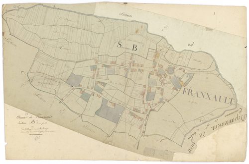 Franxault - Section B - 3 P PLAN 293/3
