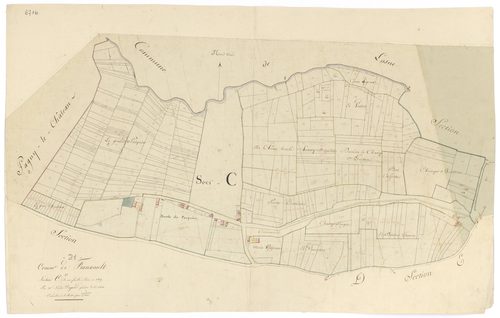 Franxault - Section C - 3 P PLAN 293/4