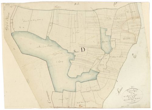 Franxault - Section D - 3 P PLAN 293/5