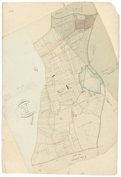 Franxault - Section E - 3 P PLAN 293/6