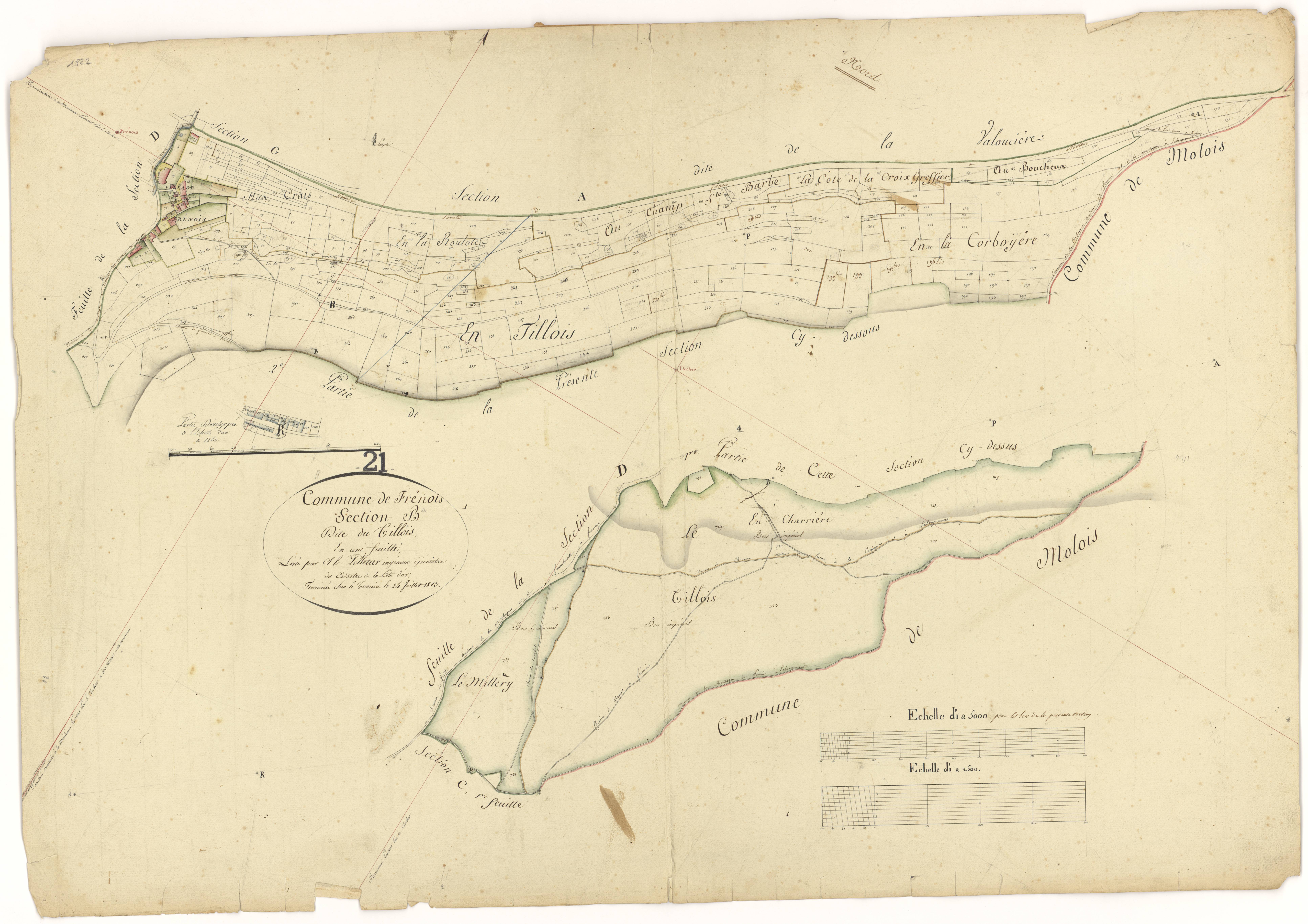 Frénois - Section B - 3 P PLAN 294/4