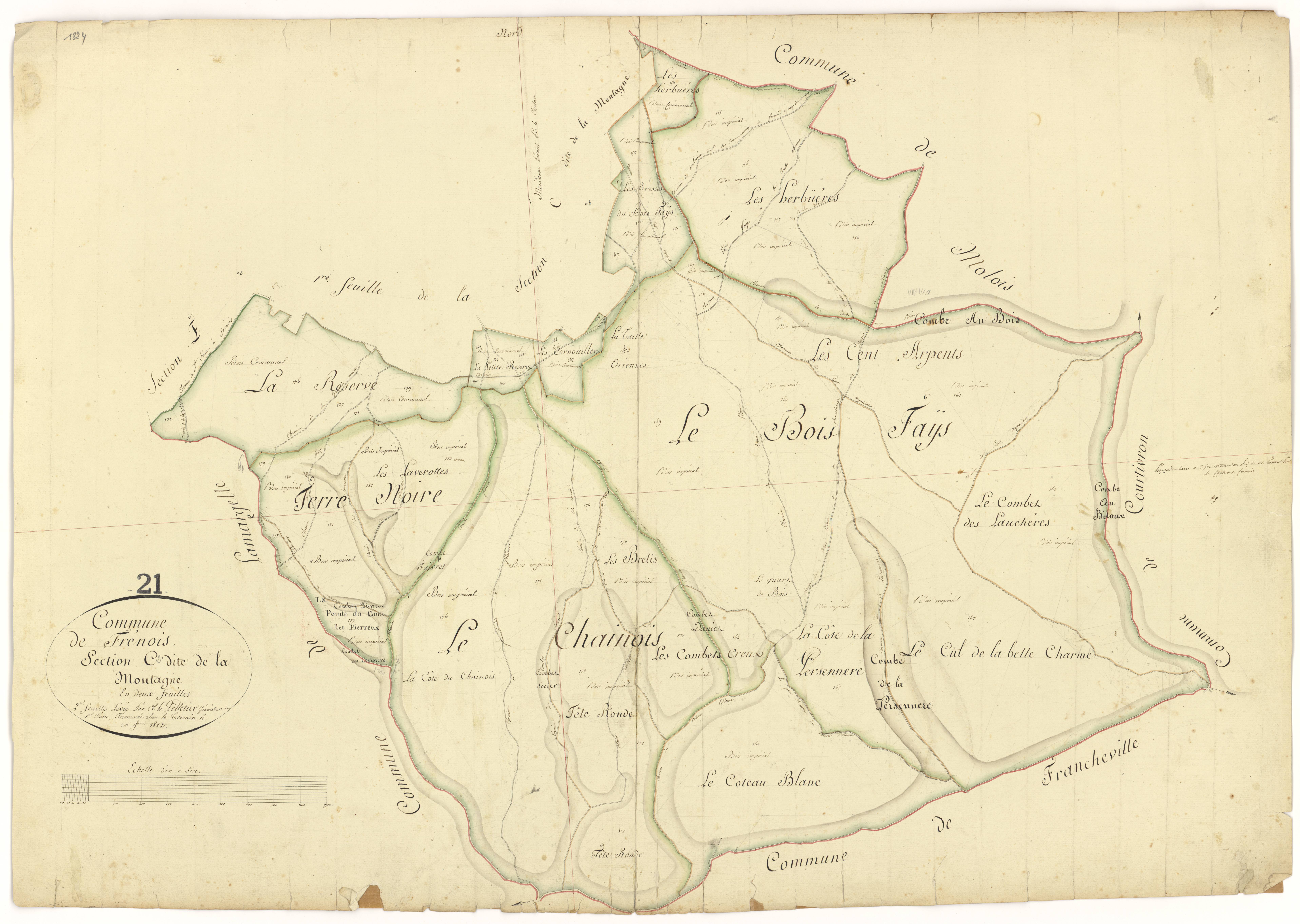 Frénois - Section C2 - 3 P PLAN 294/6