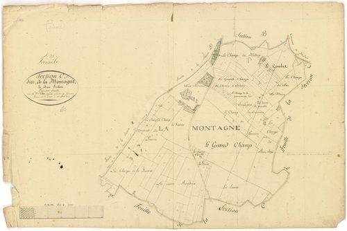 Frénois - Section C1 - 3 P PLAN 294/5
