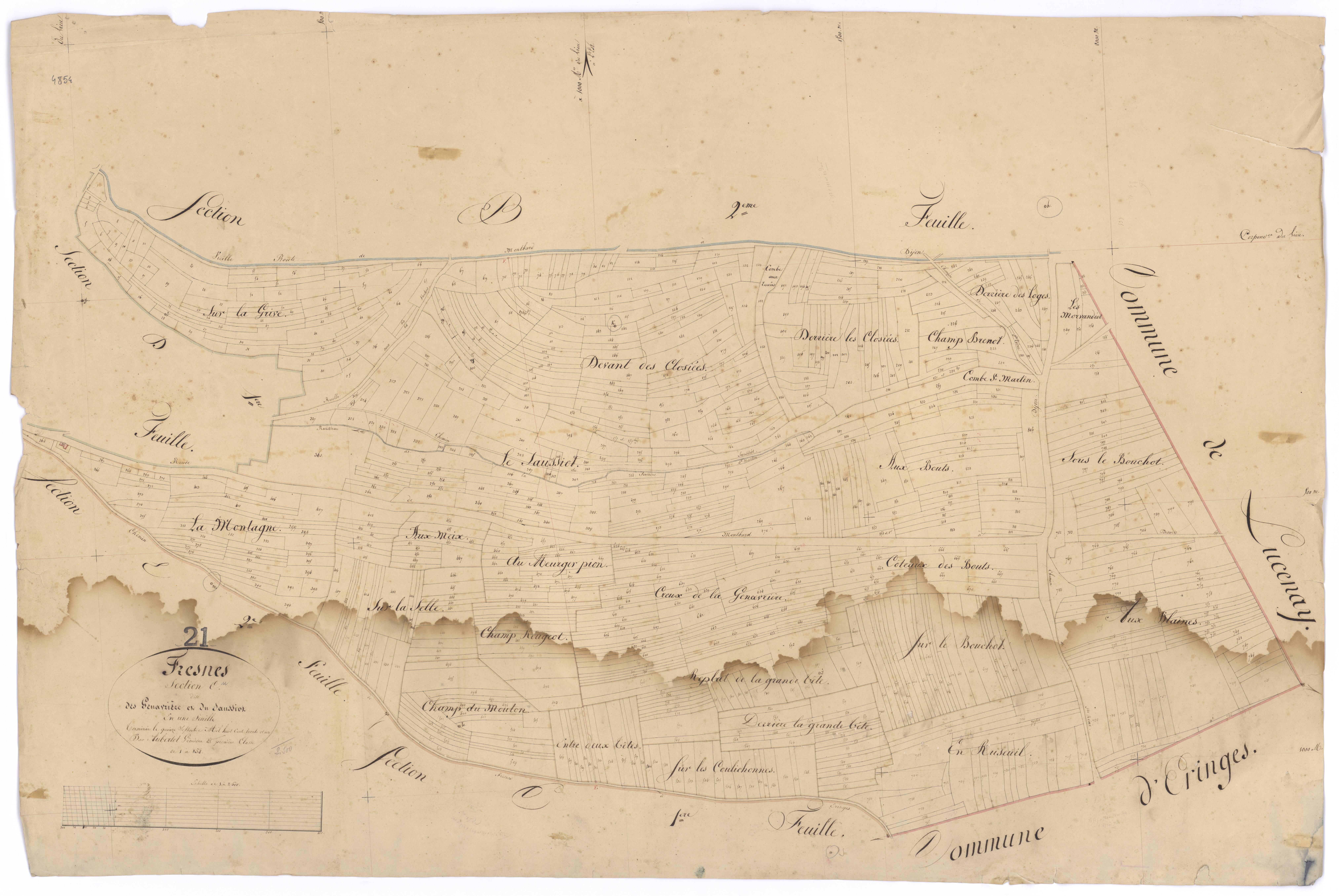 Fresnes - Section C - 3 P PLAN 295/5