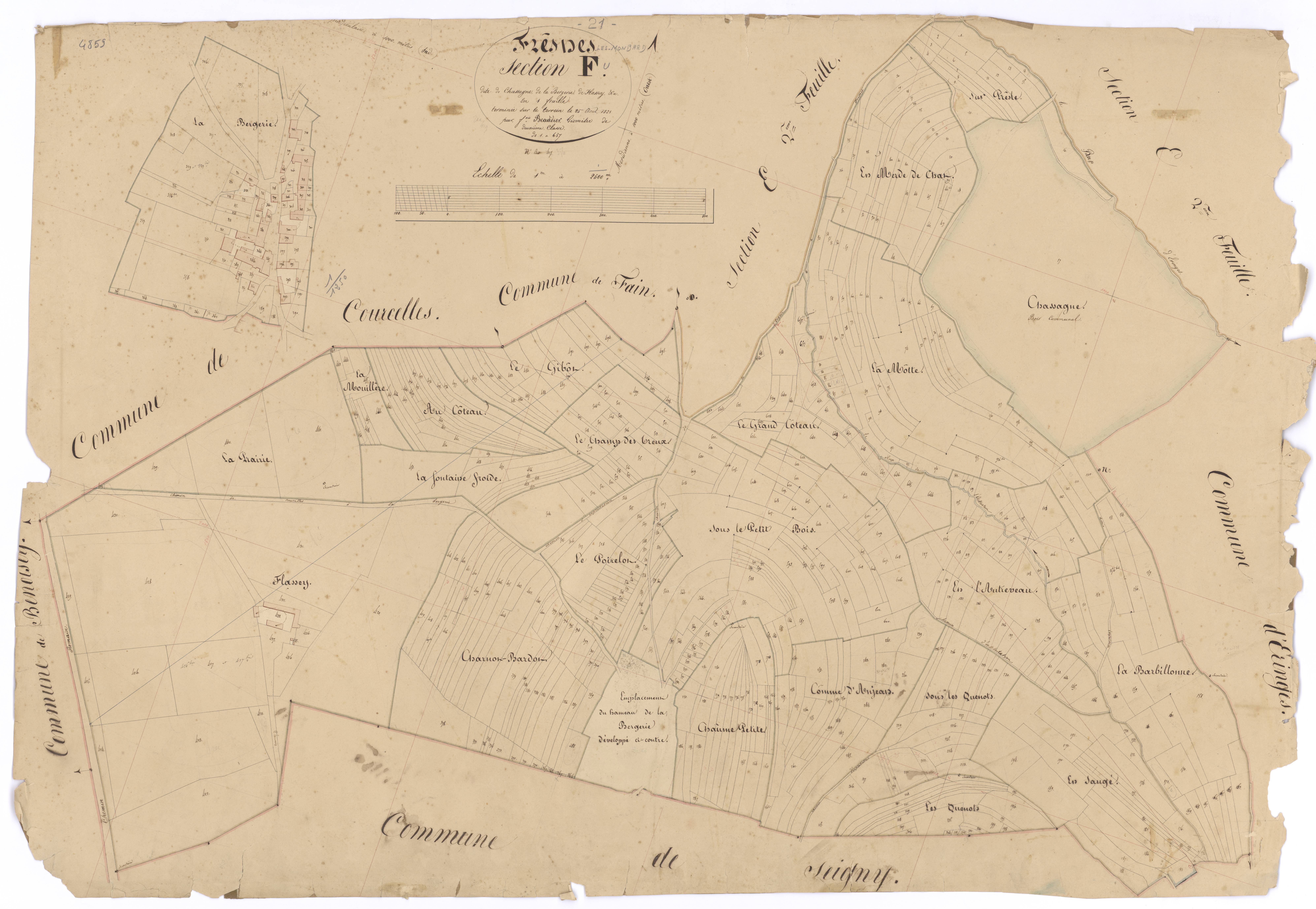 Fresnes - Section F - 3 P PLAN 295/10