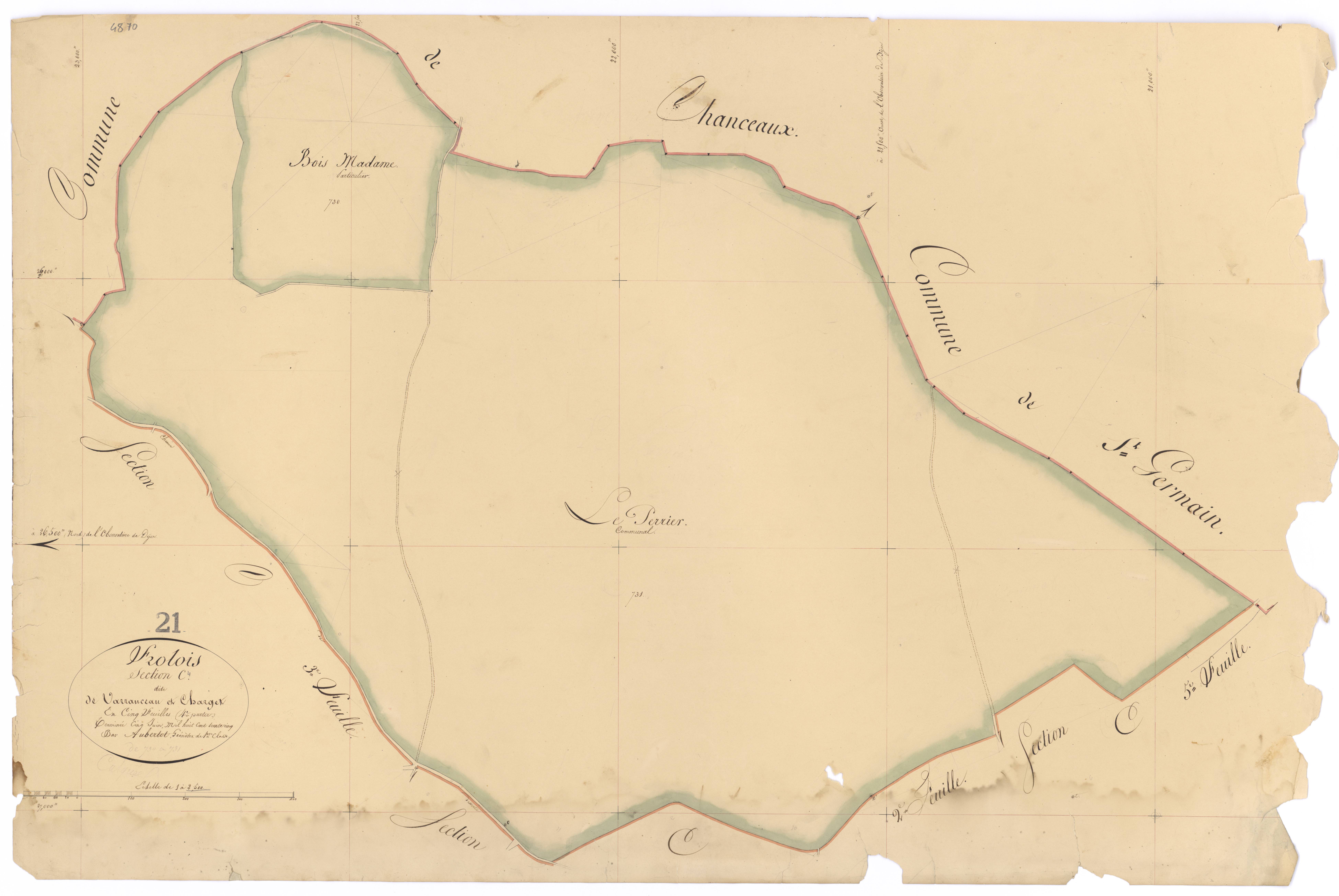 Frôlois - Section C4 - 3 P PLAN 296/11