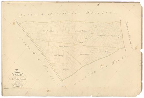 Frôlois - Section A4 - 3 P PLAN 296/5