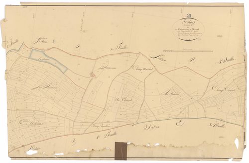 Frôlois - Section C2 - 3 P PLAN 296/9