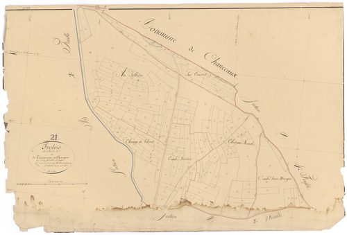 Frôlois - Section C3 - 3 P PLAN 296/10