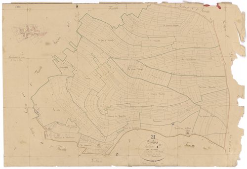 Frôlois - Section E3 - 3 P PLAN 296/17