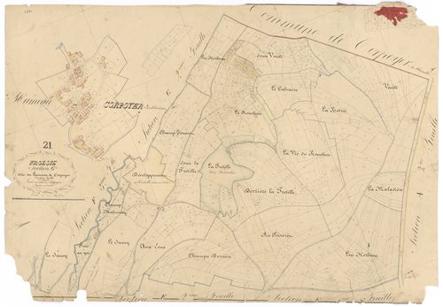 Frôlois - Section G1 - 3 P PLAN 296/22