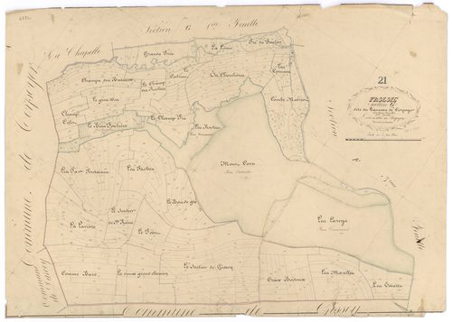 Frôlois - Section G2 - 3 P PLAN 296/23