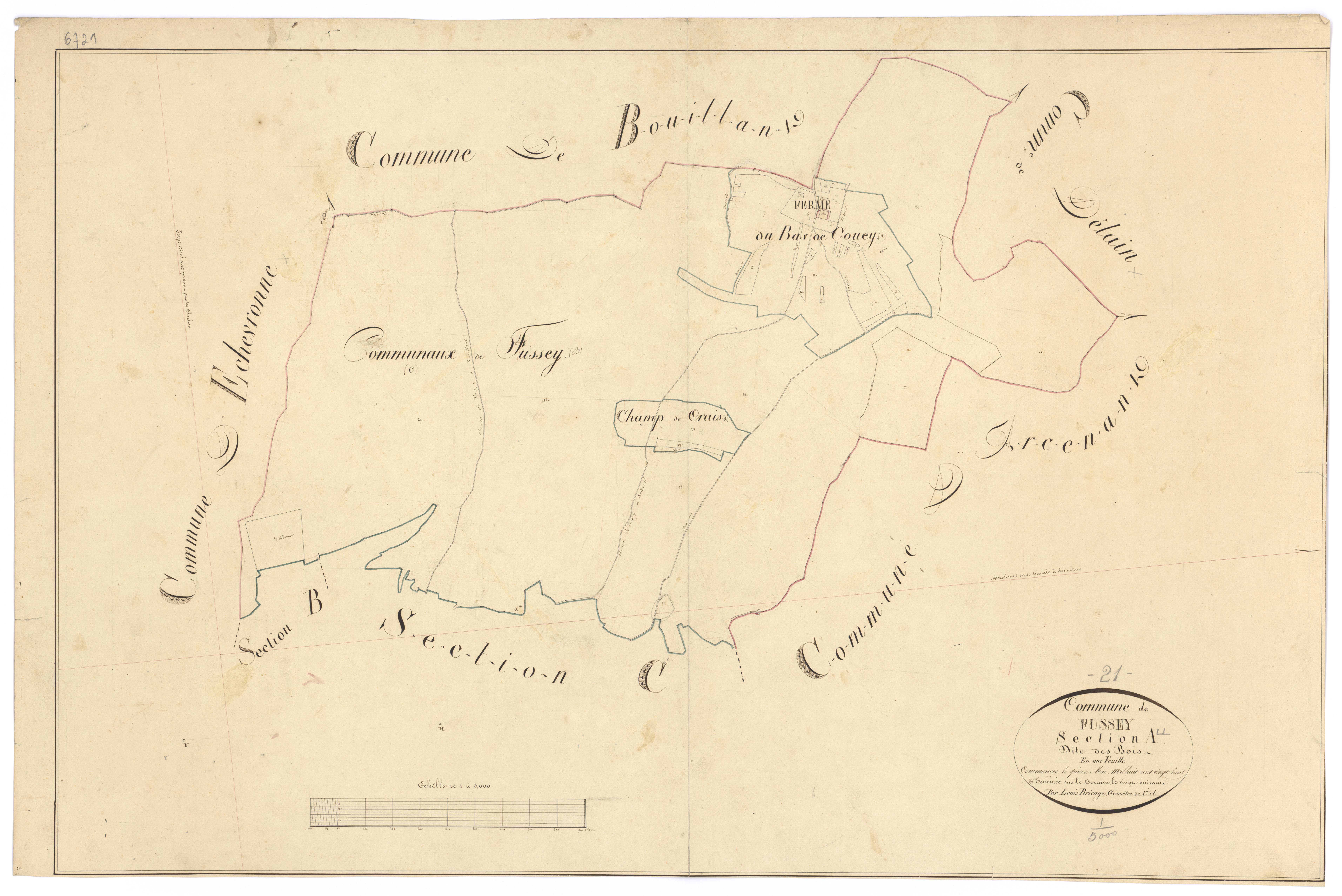 Fussey - Section A - 3 P PLAN 297/2