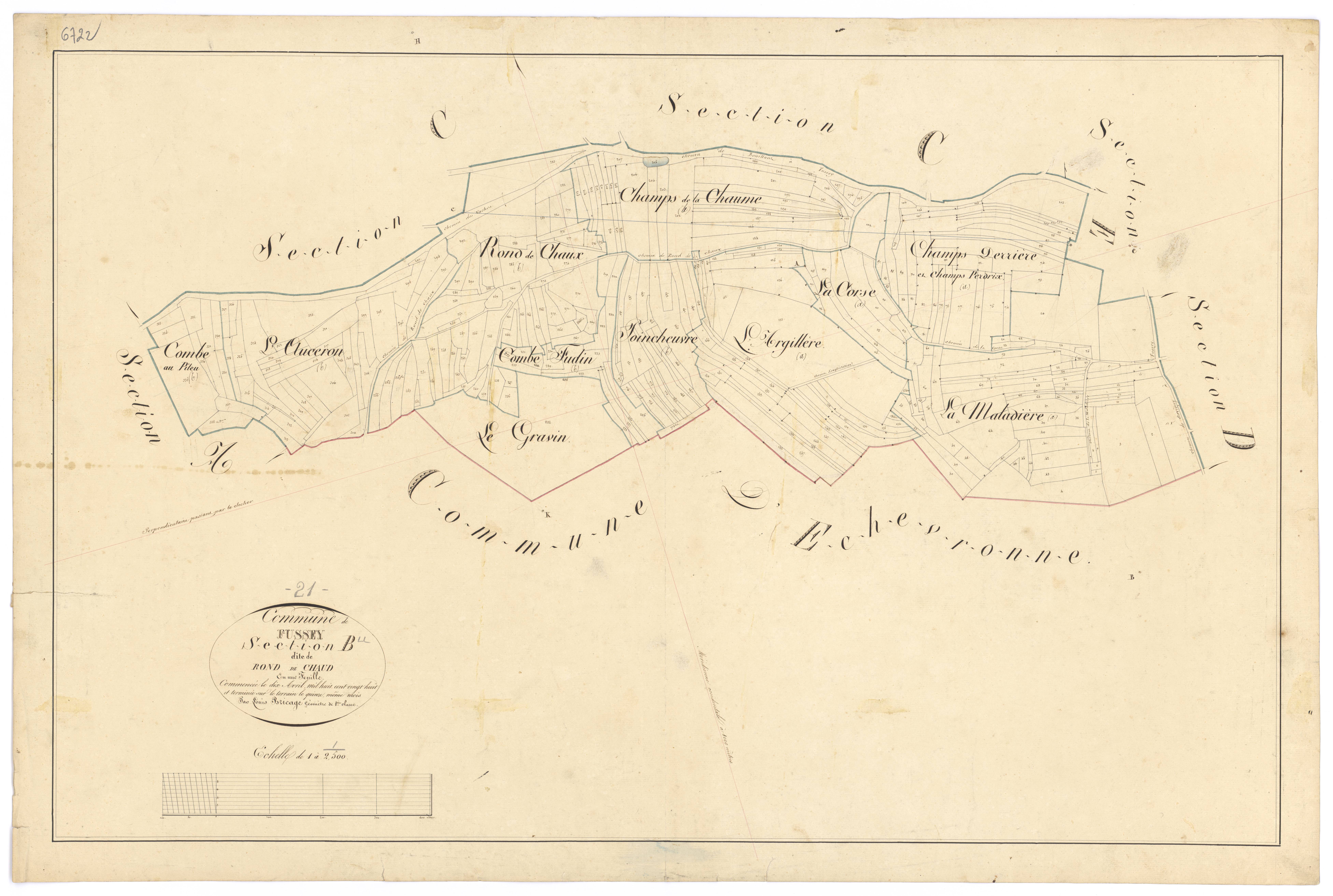 Fussey - Section B - 3 P PLAN 297/3