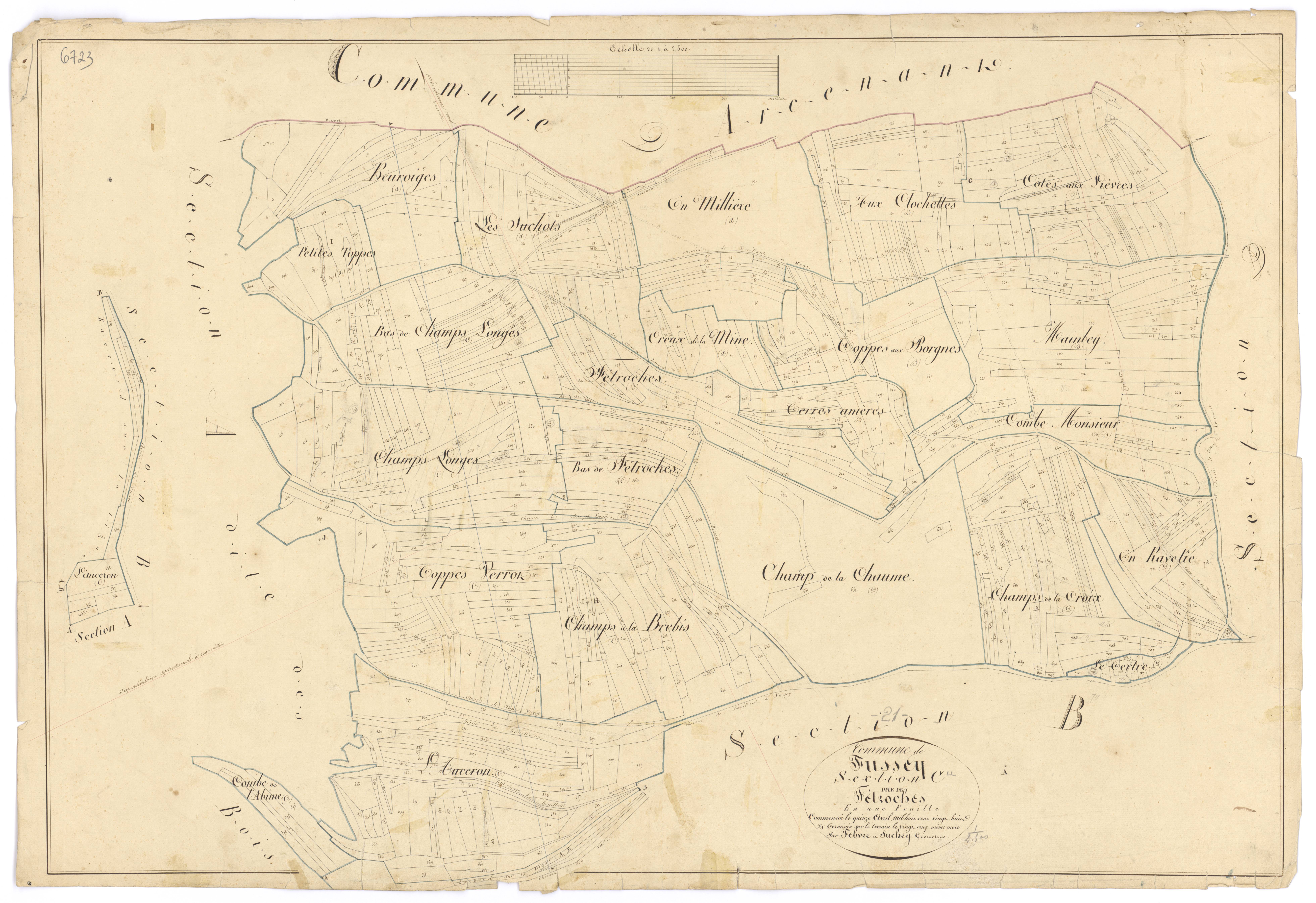 Fussey - Section C - 3 P PLAN 297/4