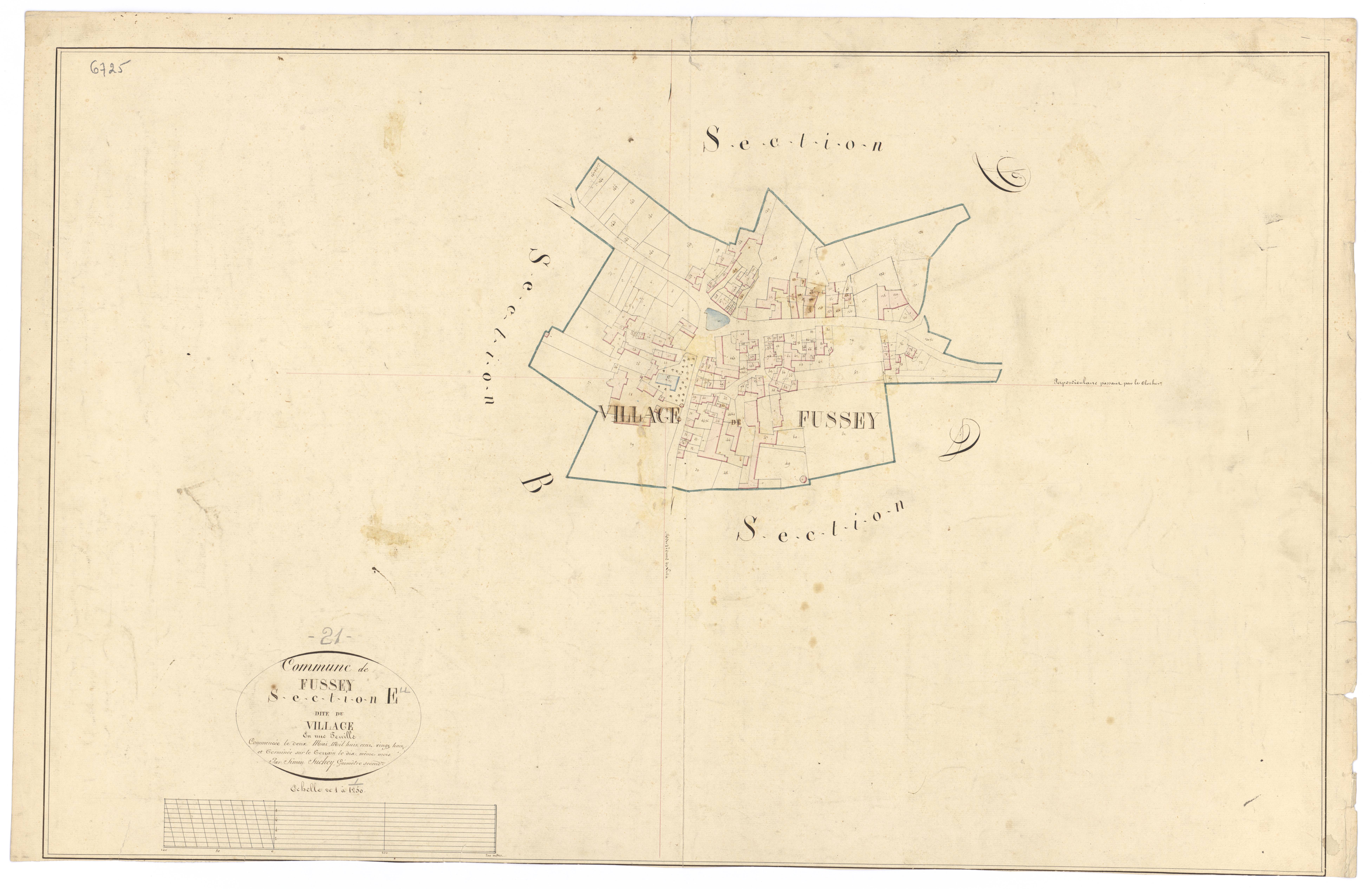 Fussey - Section E - 3 P PLAN 297/6