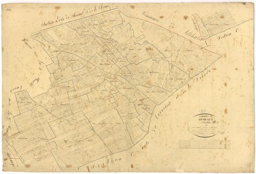 Gemeaux - Section B2 - 3 P PLAN 298/5