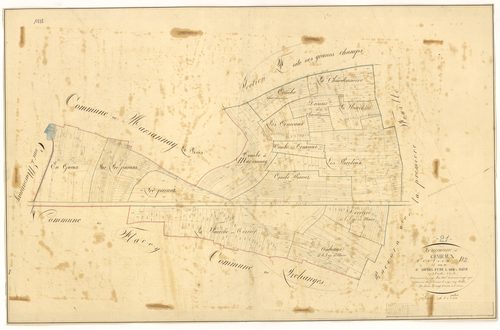 Gemeaux - Section D2 - 3 P PLAN 298/10
