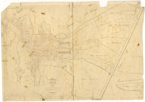 Gemeaux - Section H - 3 P PLAN 298/15