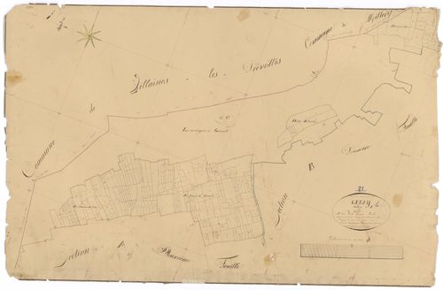 Genay - Section A1 - 3 P PLAN 299/2