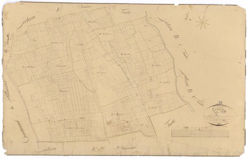 Genay - Section A2 - 3 P PLAN 299/3