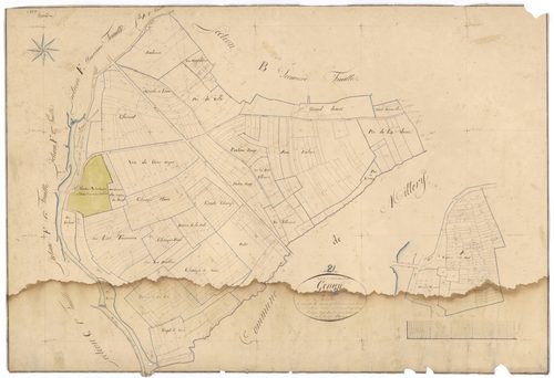 Genay - Section B2 - 3 P PLAN 299/5