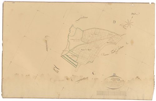 Genay - Section C2 - 3 P PLAN 299/7