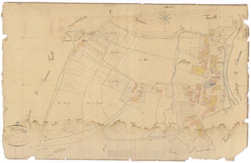 Genay - Section F2 - 3 P PLAN 299/14